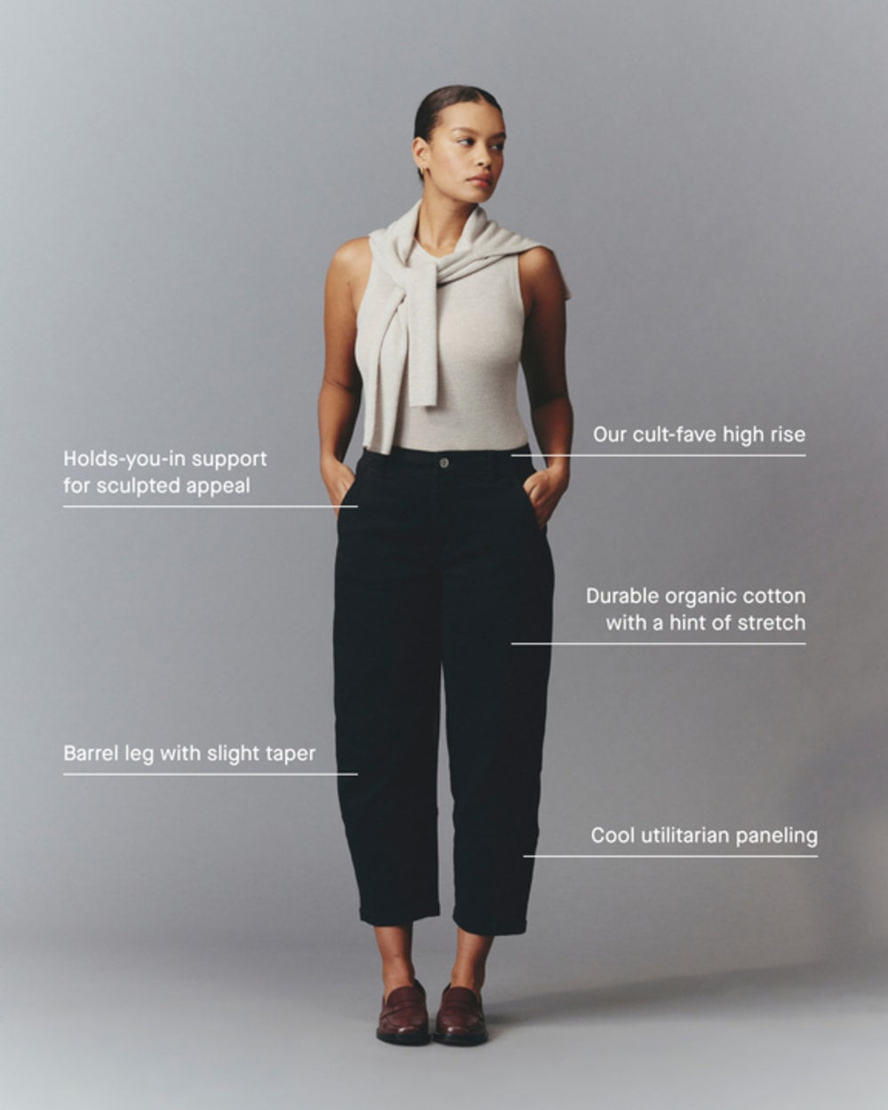 The Utility Barrel Pant | Dark Moss | Regular - Image 4
