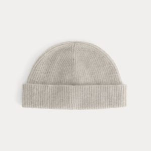 Cashmere Docker Beanie | Gravel