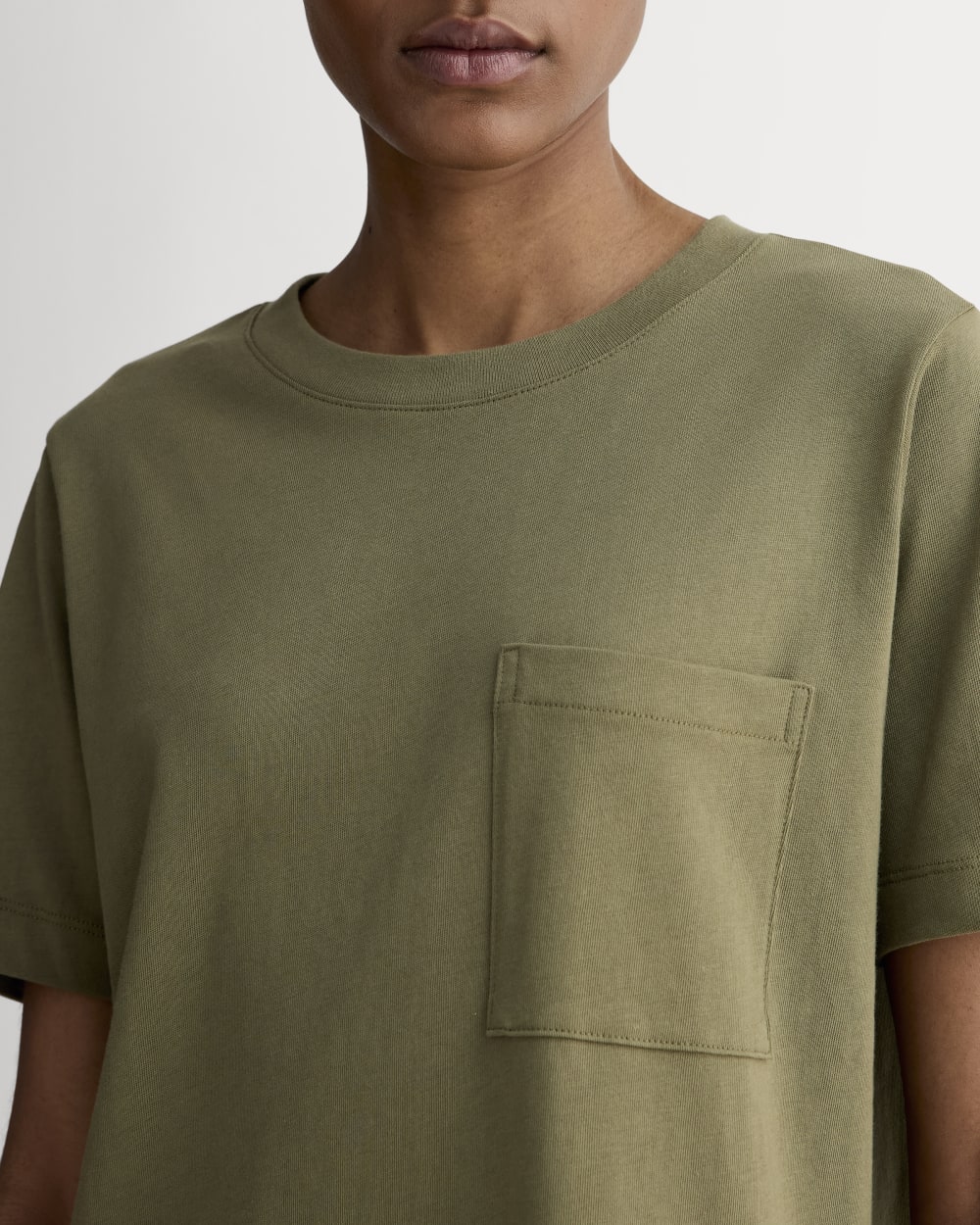 The Organic Cotton Weekend Tee Dress | Kalamata - Image 3