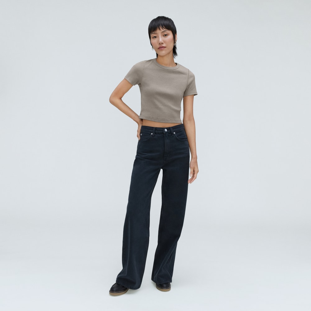 The '90s Rib Tee | Clay - Image 6
