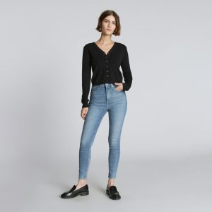 The Way-High® Skinny Jean | Faded Blue | 26 3/4 Inseam