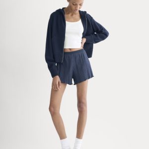 Lounge Rib Short | Navy
