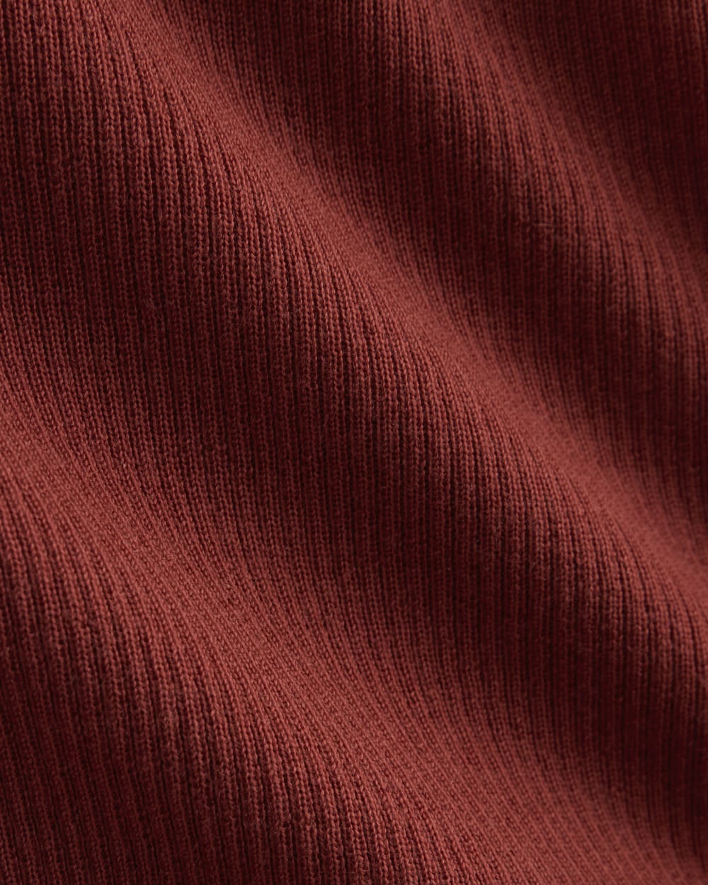 The Cropped Crew Top in Ultrafine Merino | Merlot - Image 6