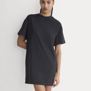 Weekend Tee Mini Dress | Black