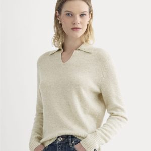 Cashmere Polo Sweater | Canvas