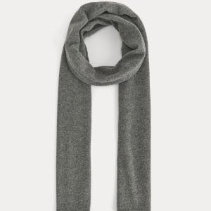 The Cashmere Scarf | Heather Charcoal