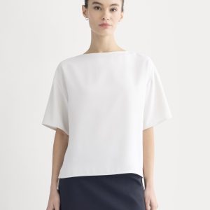 Drapey Crepe Top | Birch