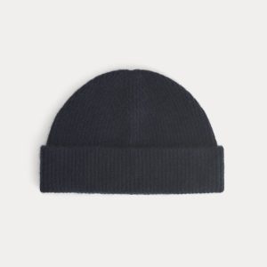 Cashmere Docker Beanie | Navy