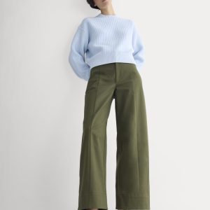 Seamed Balloon Pant | Olive Night