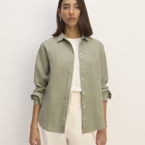 The Must-Have Shirt in Linen | Sage Green
