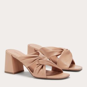 The Day Twist Heel | Blush Tan