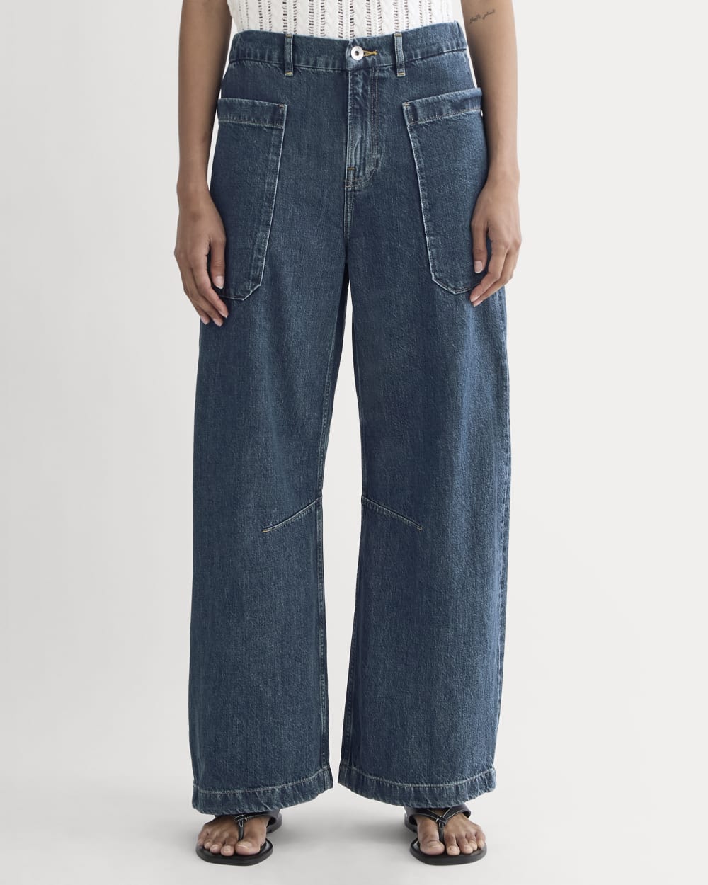 The Gardener Pull-On Jean | Mid Indigo - Image 3