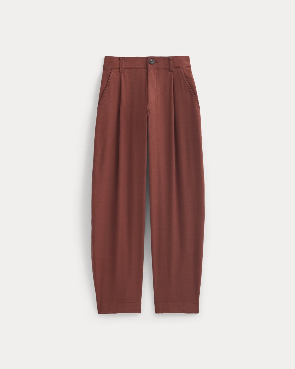 The Everywhere Pant in Stretch Linen | Henna Red - Image 2