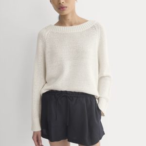 Flowy Short in Linen | Black