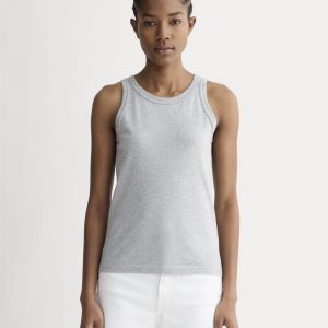 The Tank in Essential Cotton | Heathered Grey
