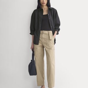 Utility Straight-Leg Cargo Pant | Trench Coat Khaki