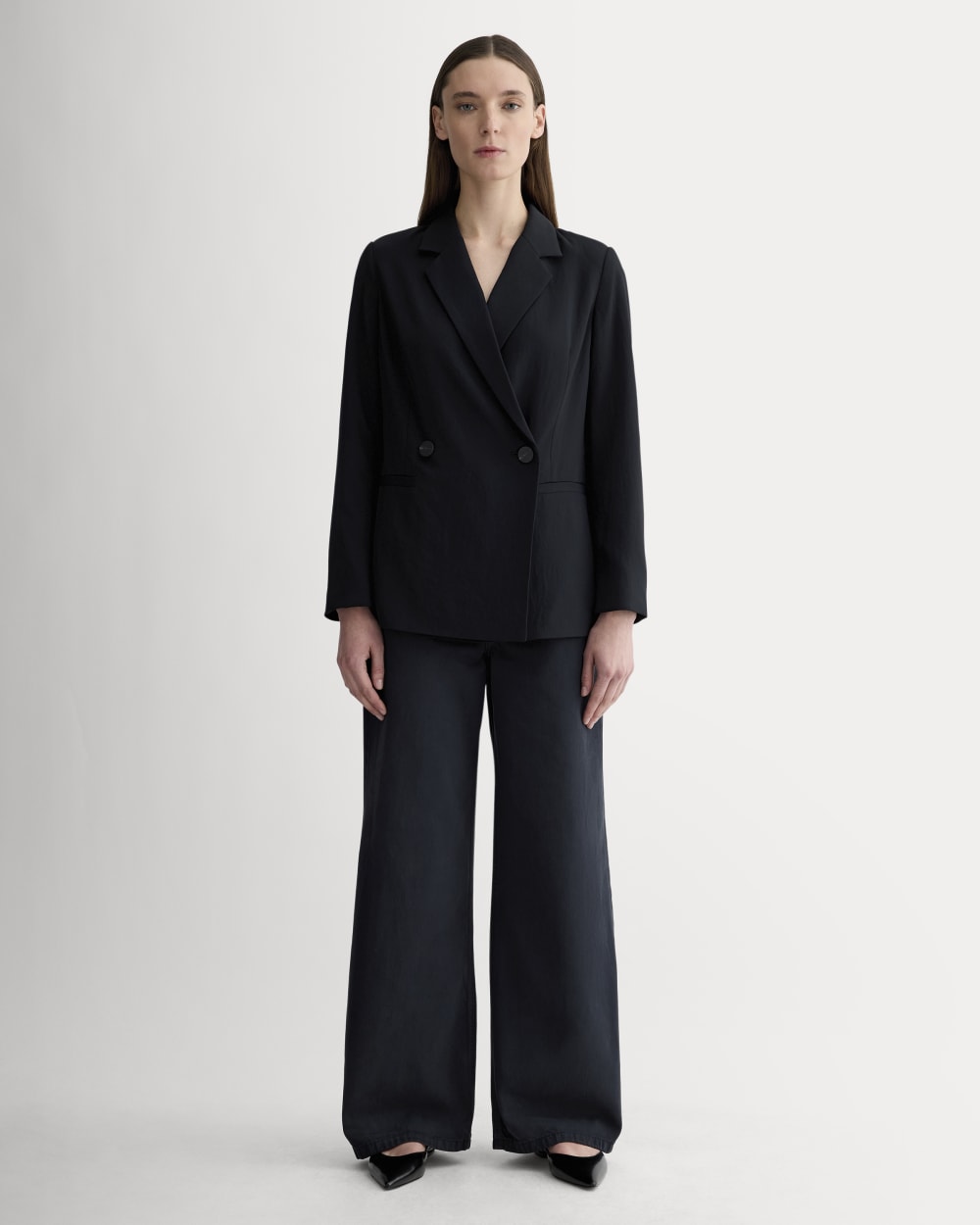 The Drapey Blazer | Black - Image 3