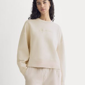 Everlane x The Laufey Foundation Cropped Sweatshirt | Pale Peony