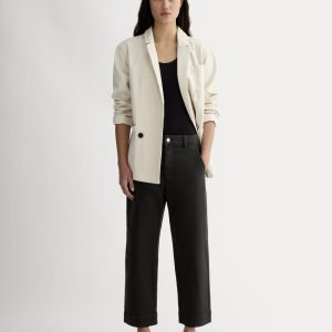 The Utility Straight-Leg Pant | Black | 26.5 Inseam