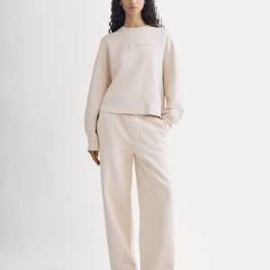 Everlane x The Laufey Foundation Wide-Leg Sweatpant | Pale Peony