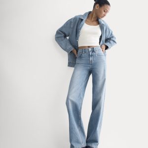 The Column Jean | Vintage Light Indigo | 31 Inseam