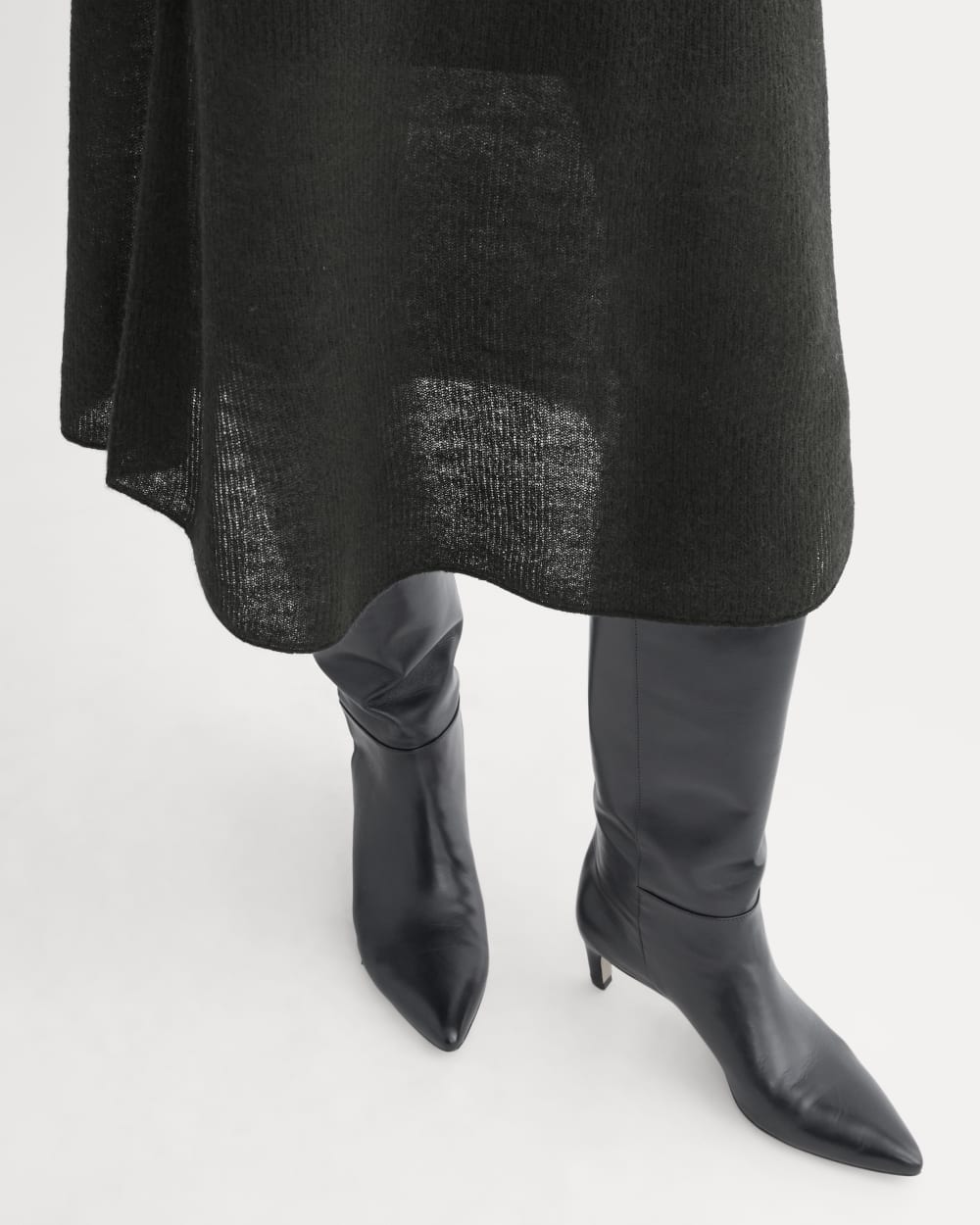 The Air Alpaca??Sweater Dress | Black - Image 3