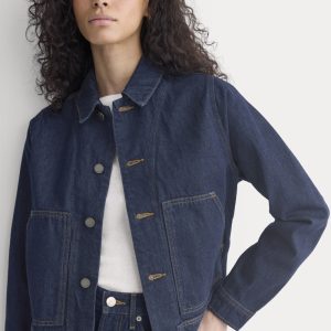 Denim Chore Jacket | Dark Indigo