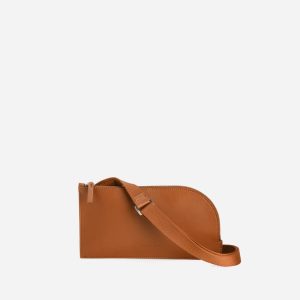 The Cactus Leather Sling Bag | Honey