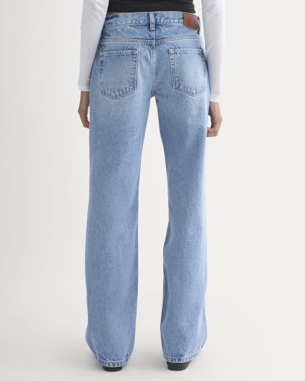 Everlane x Elena Bonvicini La Brea Low-Rise Baggy Jean | Crystal Cove Indigo - Image 6