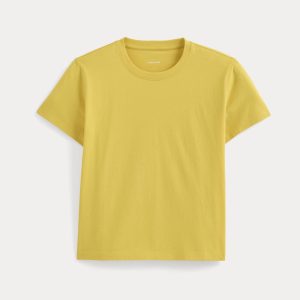 The Box-Cut Tee in Essential Cotton | Passion Fruit | No Pocket